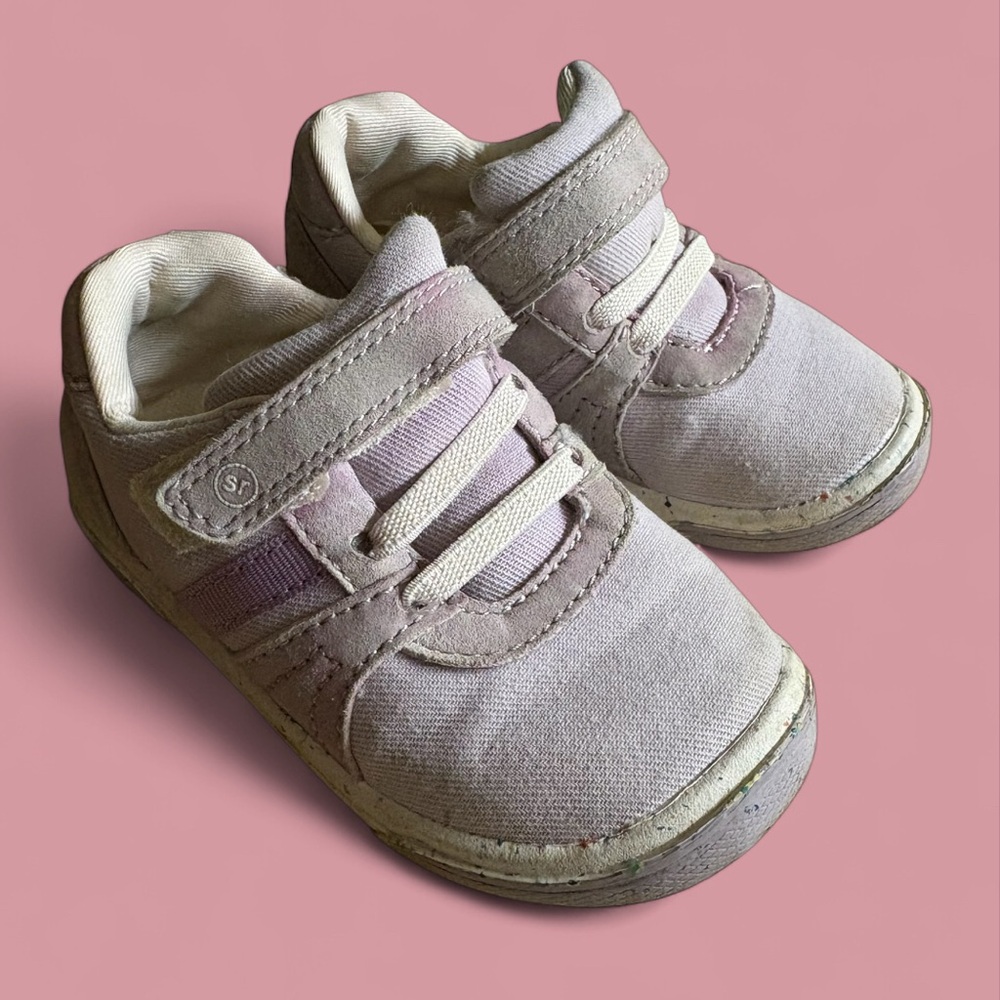 Purple Stride Rite Toddler girl size 5.5